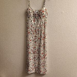 NEW AUW Ditsy Floral Midi Dress - Multicolor HGRD